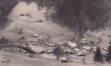 pont du tele-traineau/la clusaz