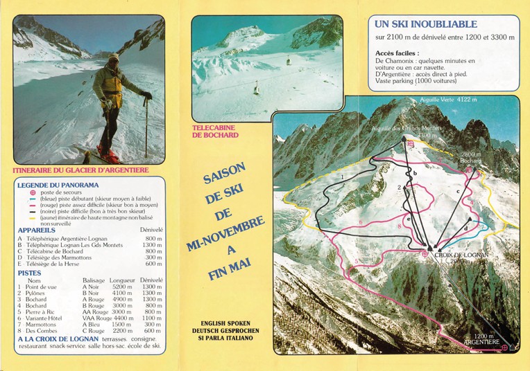 Lognan - Grands Montets 1974