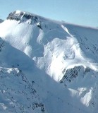 Cassure du dpart de l'avalanche vue sur l'image de la camra La fe le 15/01/2016  12h30