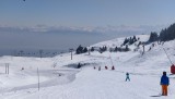 [Crozet-Lelex] Derniers jours de fonctionnement du TKD Vallon, vue sur la ligne depuis la piste Prs