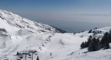 [Crozet-Lelex] Derniers jours de fonctionnement du TKD Vallon, vue sur la ligne depuis la piste Soldanelles