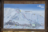 Plan des pistes du secteur Valle Blanche aux Deux Alpes