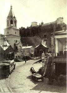 Image attache: Фуникулер у стен Кремля.Нижний Новгород. 1910-